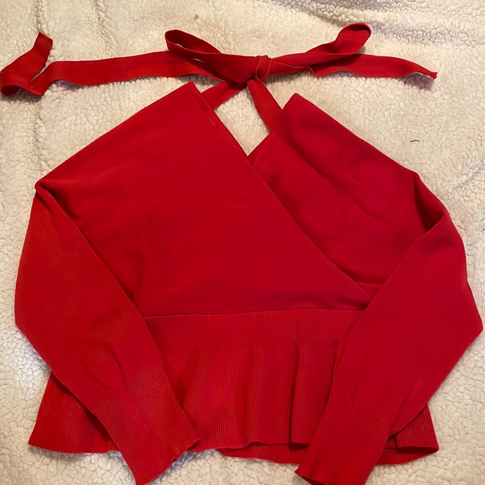 Fancy sweater top